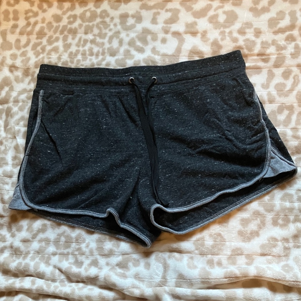 Athletic Works Women's Charcoal and Light Gray Shorts